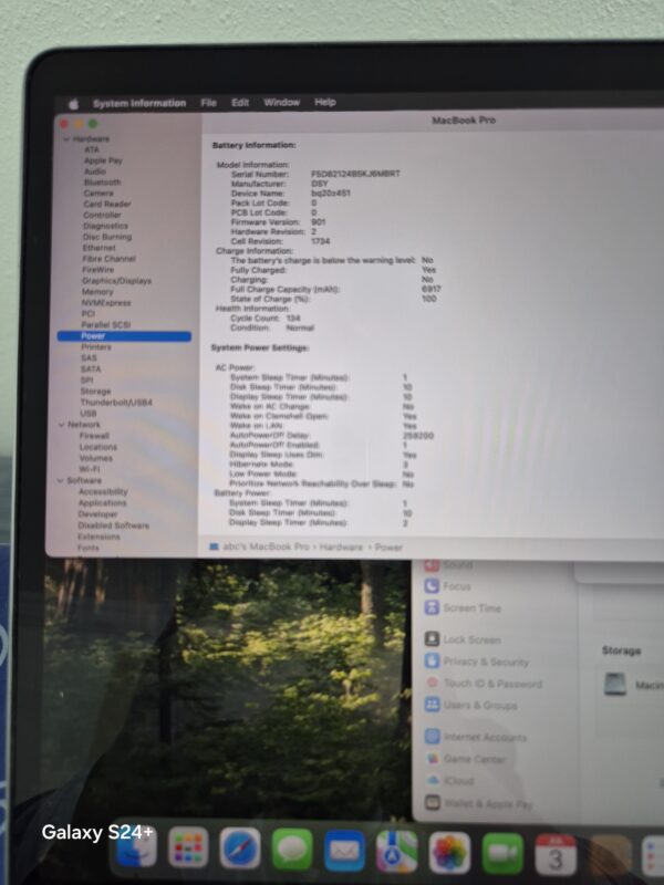 Apple MacBook Pro A2141 (16″, 2019) Core i7 16GB RAM 1TB SSD - Image 8